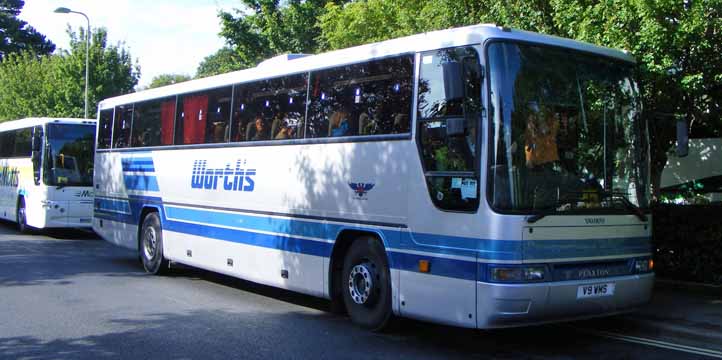 Worths Motor Services Volvo B10M Plaxton V9WMS